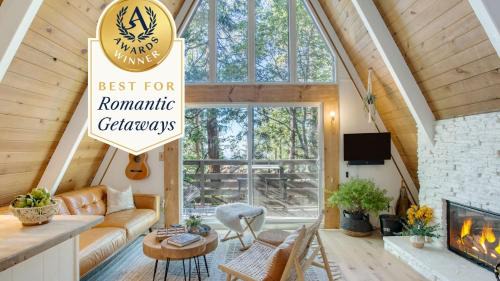 Arrowhead Villas House | 2 Decks w Lake Glimpse Views Modern Luxe Cabin A-Frame Retreat by AvantStay