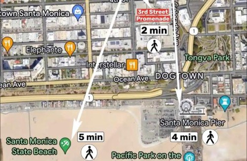 Wilshire Montana Apartment | 2 Santa Monica Beach Walking