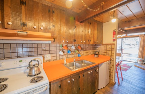 Big Bear City House | A-Frame of Mind - Wood Stove Fireplace, Deck, Barbecue