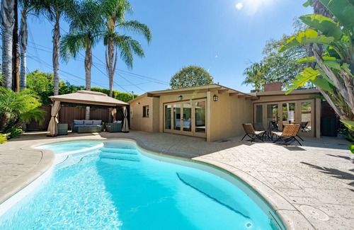 Brentwood House | Brentwood Pool/Spa Home Close to Everything!
