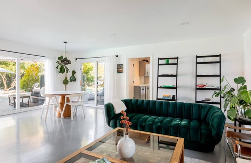 Desert Park Estates House | Chic Modern Oasis w/Saltwater Pool & Spa Overlooking San Jacinto Mountain