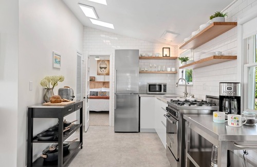 Summerland Condo | Chic Summerland Getaway! Ocean Views, Elevated Interior, and More!