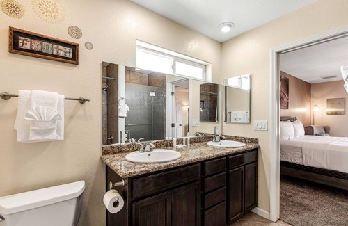 Indian Cove House | Dog-friendly home with fenced yard, firepit, fireplace, W/D & AC