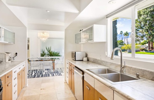 Palm Springs House | Fall Availability! Classic Villa with Hollywood Flair and Gleaming Pool!