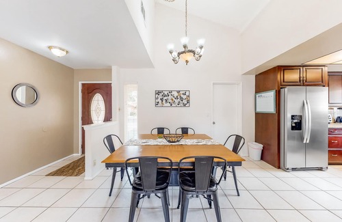 Indio House | Golf course home w/ping-pong & foosball - two miles from fairgrounds - dogs OK