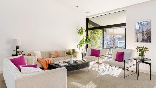 Hollywood Hills West House | Kings Road West Hollywood Luxury Pool Views Firepit Modern Design