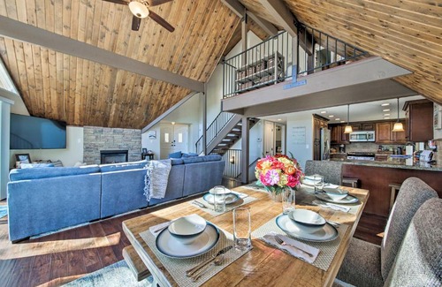 Lake Arrowhead House | Lake Arrowhead House with Spa and Mountain and Lake Views!
