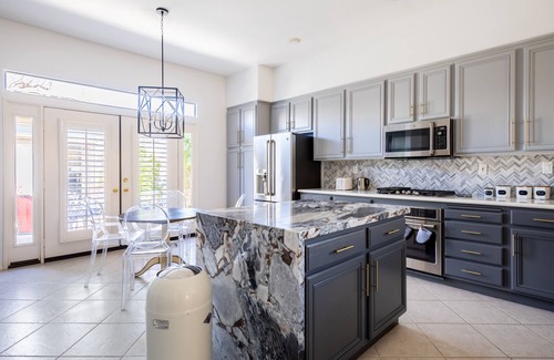 Palm Desert House | Luxury, spacious, spa home, sleeps 8, Chef Kitchen, office, plus sep. casita.