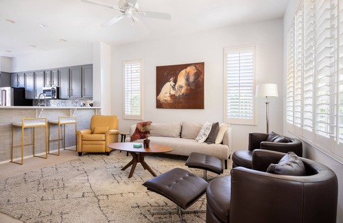 Palm Desert House | Luxury, spacious, spa home, sleeps 8, Chef Kitchen, office, plus sep. casita.