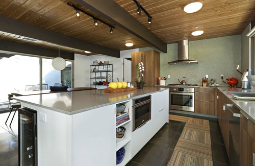 Tahquitz River Estates House | Private Post & Beam Eichler w/Pool & Spa in S. Palm Springs with Mountain Views