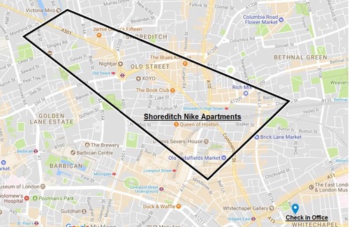 Spitalfields Apartment | Shoreditch Níké Apartments