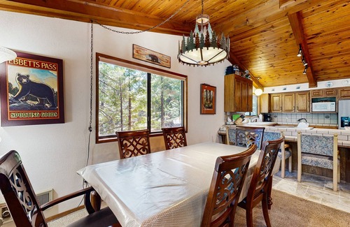 Arnold Cabin | Spacious dog-friendly home with scenic deck & W/D - near golf