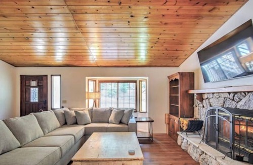 Crestline House | Spacious Upscale Retreat with Private Speakeasy