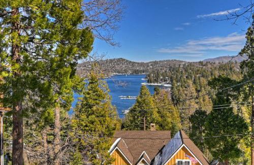 Lake Arrowhead House | Stunning LAKE VIEW Game Room Spa Walk To Village