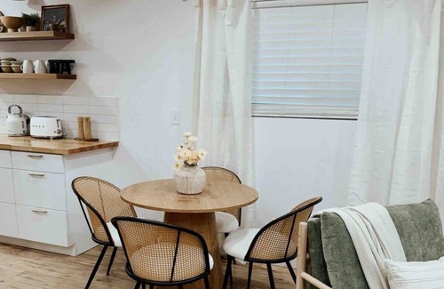 Big Bear City House | Terra Cottage MidCentury Modern A Frame Spa