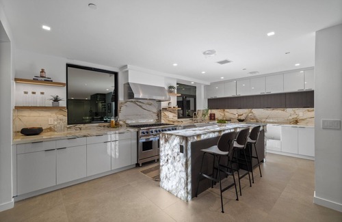 Hollywood Hills West House | “Ultimate 8M Escape –Views, Waterfall, Fire Features & Pure Luxury”