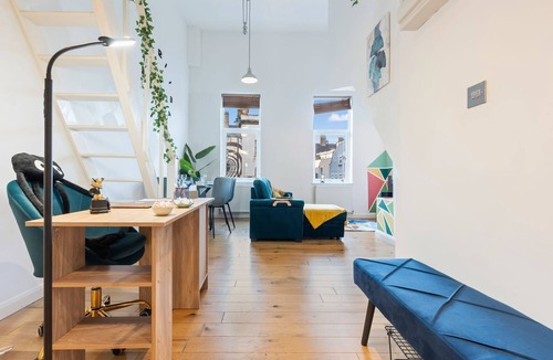 Haggerston Apartment | 1 BED FLAT WITH LOFT| SHOREDITCH| LIVERPOOL STREET| HOXTON| ALDGATE | BRICK LANE