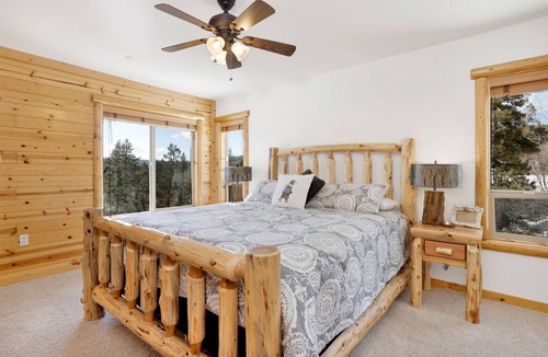 Fawnskin Cabin | 2261-cozy Lakeview Hideaway 4 Bedroom Chalet by RedAwning