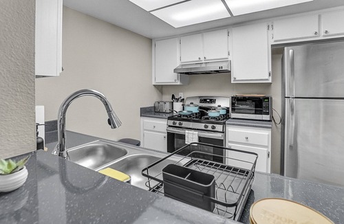 Colton Apartment | 2BR/2BA |Cozy Queen Apartment with Balcony