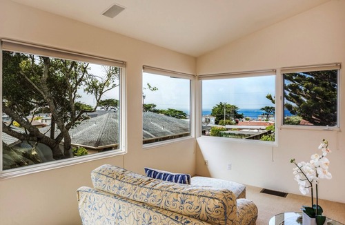 Pacific Grove House | 3554 Otter's Rest ~ Oceanview, Steps 2 the Sea, Available for Extended Stays!