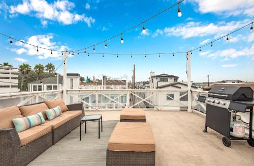 West Newport House | 4 Bedroom Home with Rooftop & Peek-A-Boo Ocean View