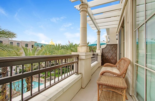 Downtown House | 4th floor 2B/2bath with private balcony overlooking the pool at the Americana!