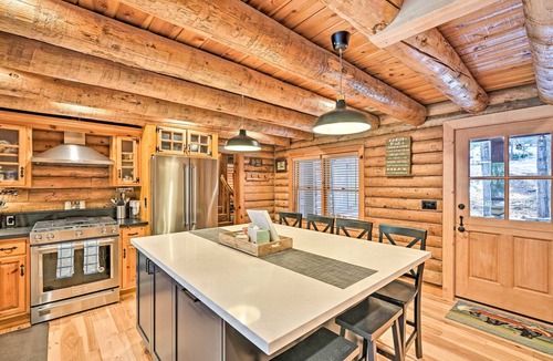 Arnold Cabin | 5 Mi to Hiking: Custom Cabin w/Deck in Arnold!