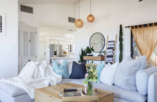 Yucca Valley House | A bright & spacious retreat w/ heated pool, hot tub & on-site wellness services