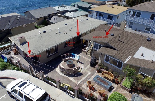 Laguna Beach Villa | A Few Steps to the Beach! Ocean Views, Patio and 1 Car Garage Parking!