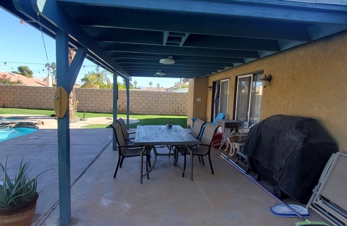 Cathedral City House | A tropical paradise in the desert!