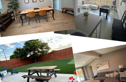 Southwest Anaheim House | Anaheim full 4Br2Ba home-Mini Golf&games near Disneyland, convention center