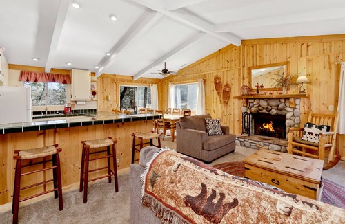 Moonridge Cabin | Angels Camp Retreat at Big Bear Lake