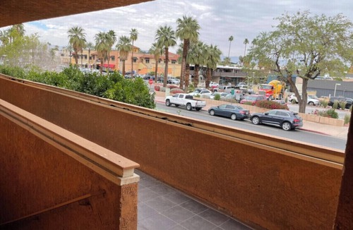Historic Tennis Club Apartment | Apt D - furnished 2bed/2bath a block from Downtown PS with pool and fenced patio