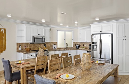 South Oceanside House | Beach Vacation Home with Oceanview Deck and Spa P813-1