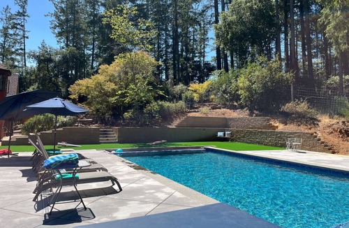 Freestone House | Beautiful dog-friendly Sebastopol home w/private pool & game room