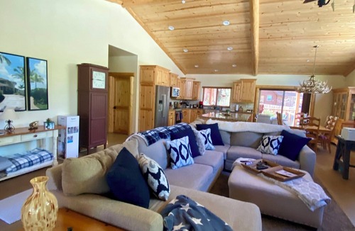Eagle Mountain Estates House | Beautiful Log Style Home in Eagle Mountain Estates, Big Bear Lake.