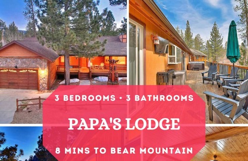 Eagle Mountain Estates House | Big Bear Lake Escape I Hot Tub I Nature Views