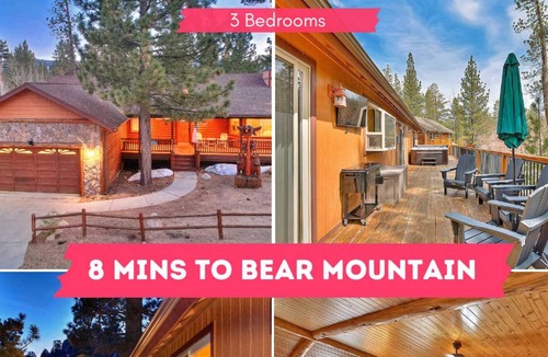 Eagle Mountain Estates House | Big Bear Lake Escape I Hot Tub I Nature Views