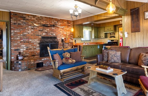 Fawnskin Cabin | Big Bear's Most Unique Location! Amazing View, Wood Fireplace, Backs To Mountain