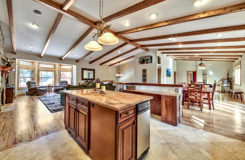 Tahoe Paradise House | Blackfoot Luxury Retreat - Hot Tub, Pool Table, 5BD/4BA, Pets, Deck