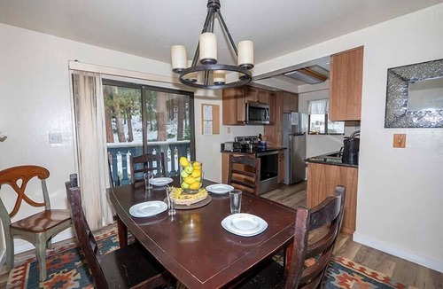 Tahoe Tyrol House | Blocks to Heavenly,- Sledding Access Behind the House, Seasonal Outdoor Pool.