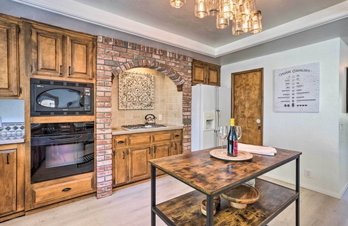 Crestline House | Boho-Chic Home w/Game Room Near Lake Gregory!