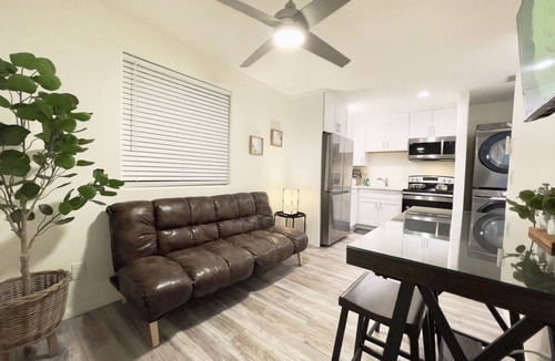 Lancaster House | Brand New 1 BR Guest House, Laundry, Gated Parking