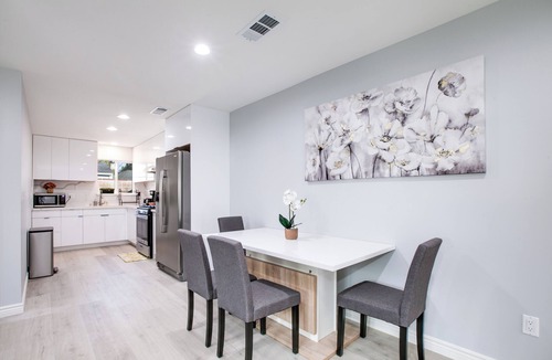 Mayflower Village House | Brand New 2BR Home with Backyard Lounge & Free Parking