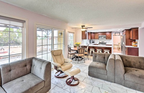 Corona House | Bright California Home w/ Patio < 1 Mi to Hiking!