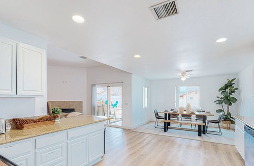 Indian Cove House | Bright & spacious home with firepit, enclosed backyard - dog-friendly