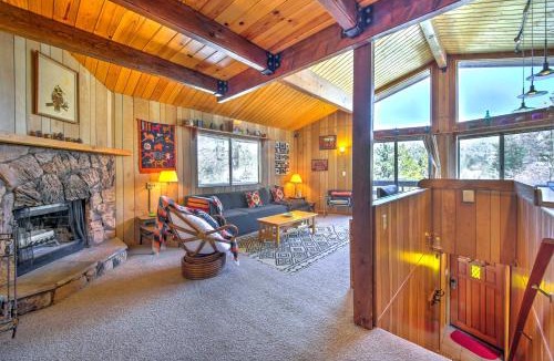 Arrowbear Lake House | Cabin with Mtn Views and Deck, 5 Min To Arrowbear Lake!