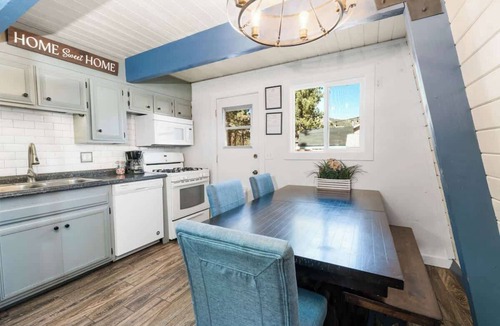 Big Bear City Cabin | Calley Dreaming Pup Friendly Fenced Yard Spa