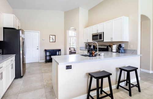 Cathedral City House | Centrally Located Spacious Saltwater Pool and Spa Home