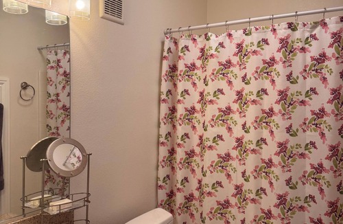 Cypress House | Charming bedroom with private bathroom in Cypress, California with AC, Internet